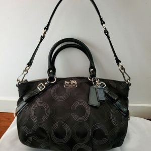 Coach Madison Op Art Purse